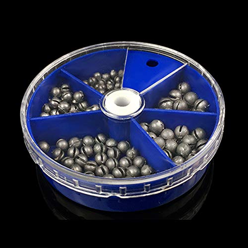 free-fisher-split-shot-fishing-weights-205pcs-round-split-shot-sinker