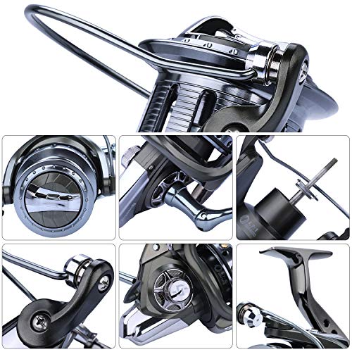 Sougayilang SFL10000 Surf Fishing Reel - Ultra Smooth 10000 Series With CNC Aluminum Spool For Saltwater
